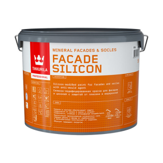 Краска фасадная Facad Silicon С гл/мат 0,9л