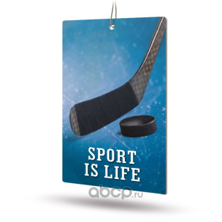 Ароматизатор AVS APS-004 Sport is Life (аром.Ocean)  бумажные