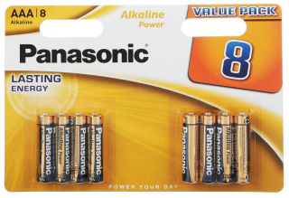 Элемент питания Panasonic Alkaline Power LR03/286 BL8