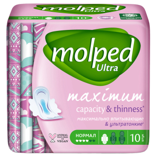 Прокладки гигиенические Molped Ultra Normal 10 шт