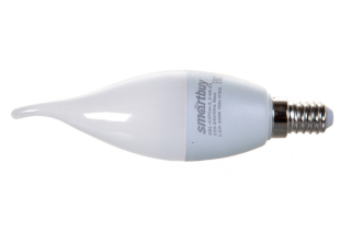 Лампа св/диод. Smartbuy Свеча на ветру мат. C37-9,5W/6000/E14 (SBL-C37Can-9_5-60K-E14)