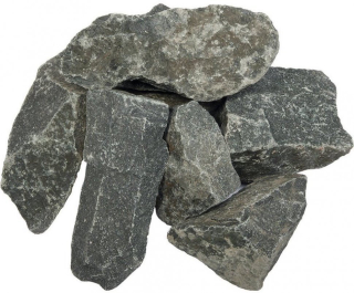 Камни д/бани (габро-диабаз) колотый коробка 20кг