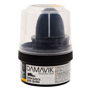 Damavik Крем-блеск д/обуви с губкой 50мл коричневый арт.9306-012