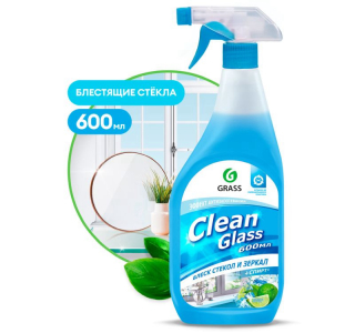 Средство д/стекол и зеркал Clean Glass (голубая лагуна) 600мл 125247