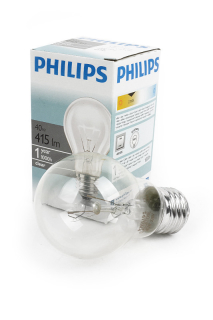 Лампа PHILIPS A55 40W E27 CL прозрачная