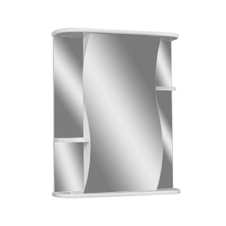 Зеркало-шкаф MDW для ванны ВОЛНА (Классик) - 50 Правое белое