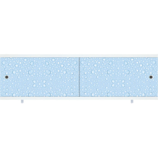 ОПТИМА - 039 - экран под ванну 1,50 Голубой мороз пластиковая рама