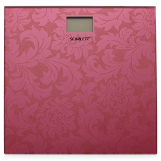 Весы напольные Scarlett SC-217 розовый
