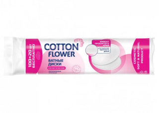 Диски ватные Cotton Flower 120+20шт 14410107