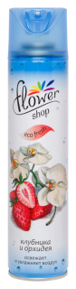 Освежитель Flower Shop Клубника/Орхидея 300мл