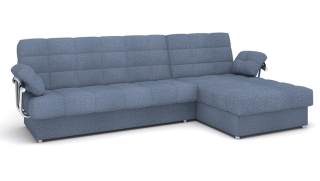 Угловой диван Милан с подушками и подлокотниками Madison slate