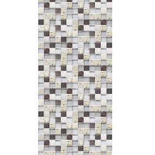 Панель ПВХ 0,25*2,7м N284 Мозаика Серебро