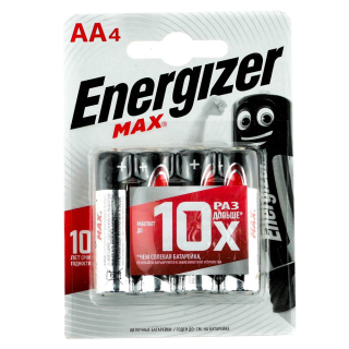 Батарейка ENERGIZER MAX (Power seal) AA E91 2 шт LR6