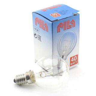 Лампа накал. Pila P45 40W E14 CL шарик-миньон прозрачный
