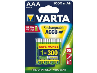 Акк.батар. VARTA 05703.301.402/R03 1000mAh Ni-MH BL2