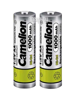 Аккумулятор CAMELION R6 (AA) Ni-Cd  1000mAh бл/2