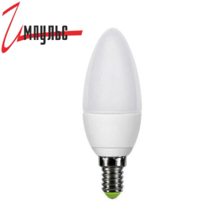 Лампа св/диод. Спутник LED С37-8W220V-E14/6000К