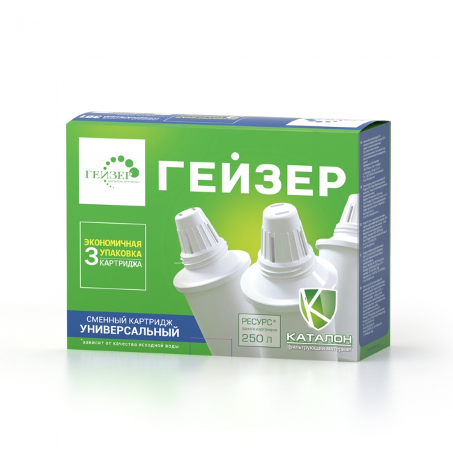 Набор сменных фильтр. модулей ГЕЙЗЕР 301 3шт