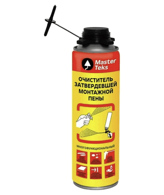 Очиститель затвердевшей пены MASTERTEX PREMIUM 500мл