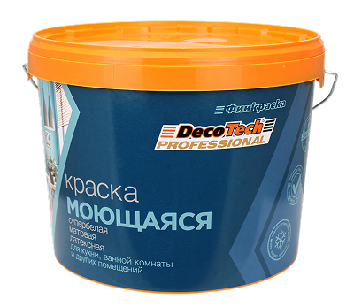 Краска «МОЮЩАЯСЯ» DecoTech Краска «МОЮЩАЯСЯ» DecoTech