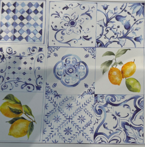 Клеенка ПВХ на тканевой основе Dekorelle Adèle 674 1,4*20м