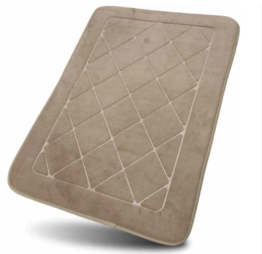 Коврик в/к 50/80 Fresh Ромбы беж.  HYFE24004 beige