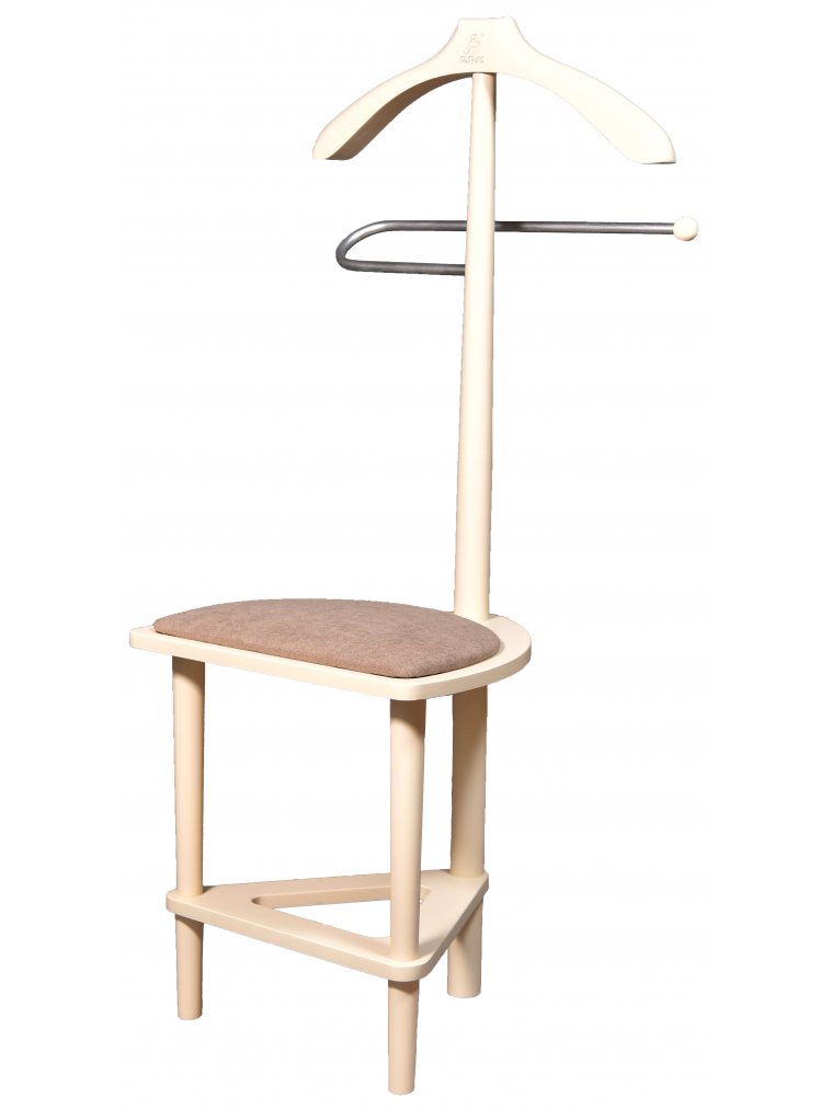 Вешалка со стулом Leset Атланта (слоновая кость)