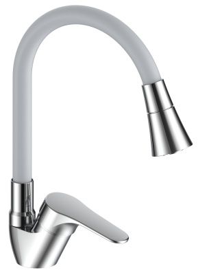 Смеситель "Lucky" д/кухни гибкий излив LY 519F