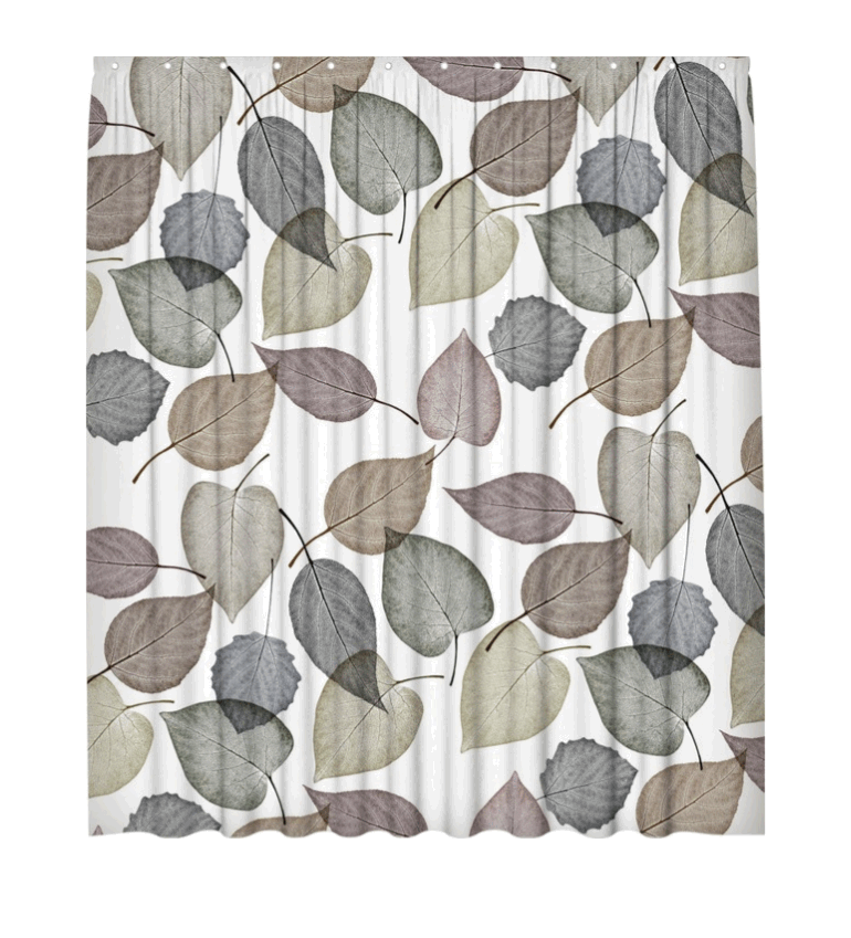 Штора для ванной с принтом "Autumn vibes", 180*180см 74546