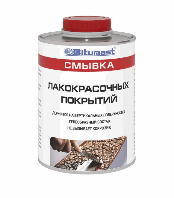 Смывка лакокрасочных покрытий 0,75кг Bitumast