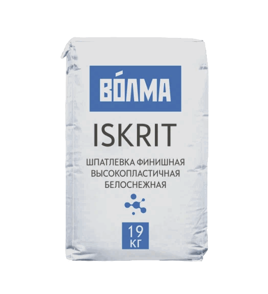 ВОЛМА шпаклевка финишная ISKRIT, 19 кг