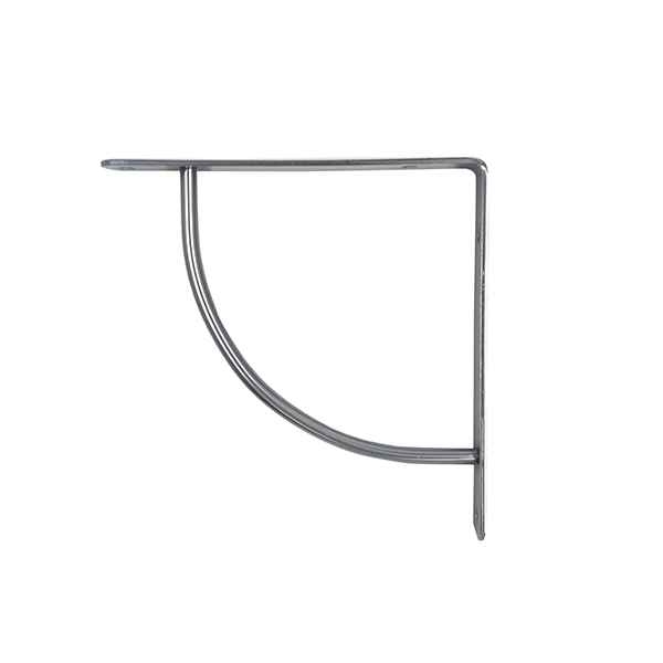 Кронштейн угловой 11.01.019 (222х222х28 мм) МАТ. ХРОМ 131004