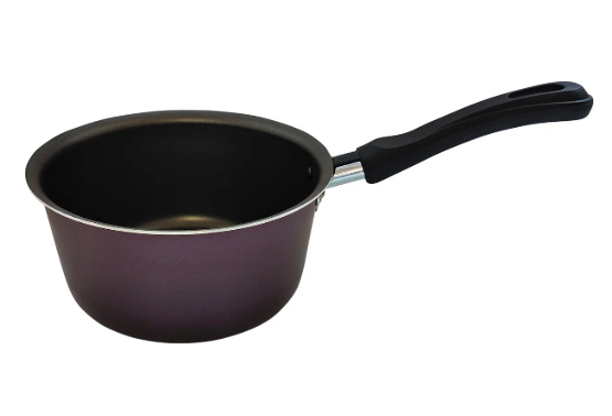 Кастрюля 1,0 л 140 мм 1руч б\к а/п. Сплав А5 14*7,8см Violet 3611413
