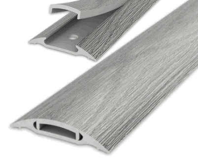 Порог с монтажным каналом 42мм 1,6 Дуб пепельный 210