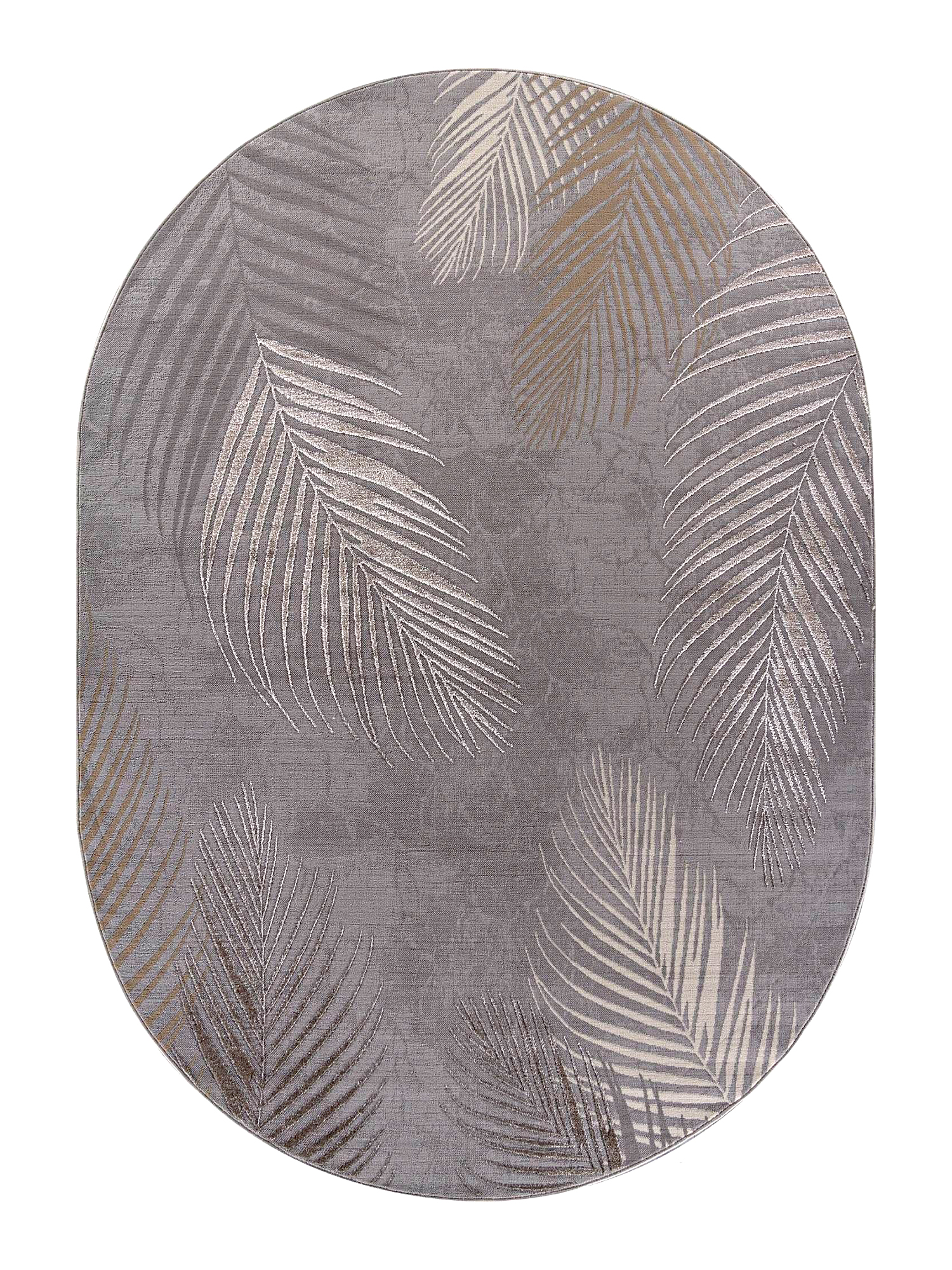 Ковер LIMAN MERINOS 2,00*2,90 F167 GRAY овал