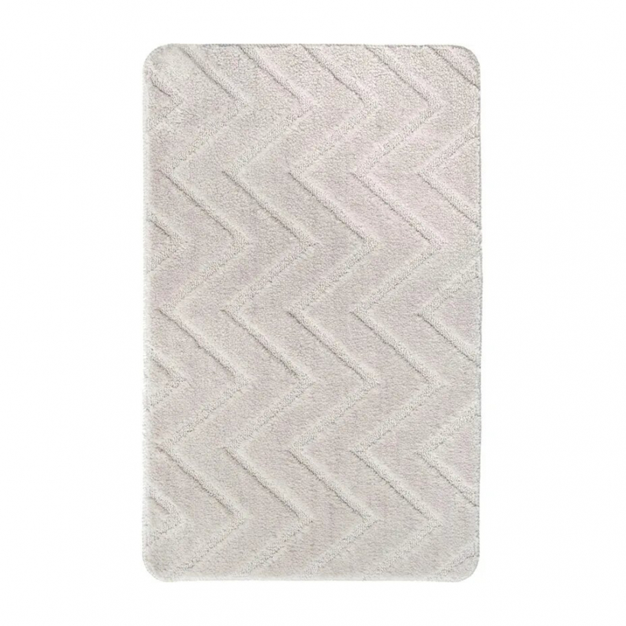 Коврик интерьерный 50*80см, "Зигзаг", микрофибра 77313