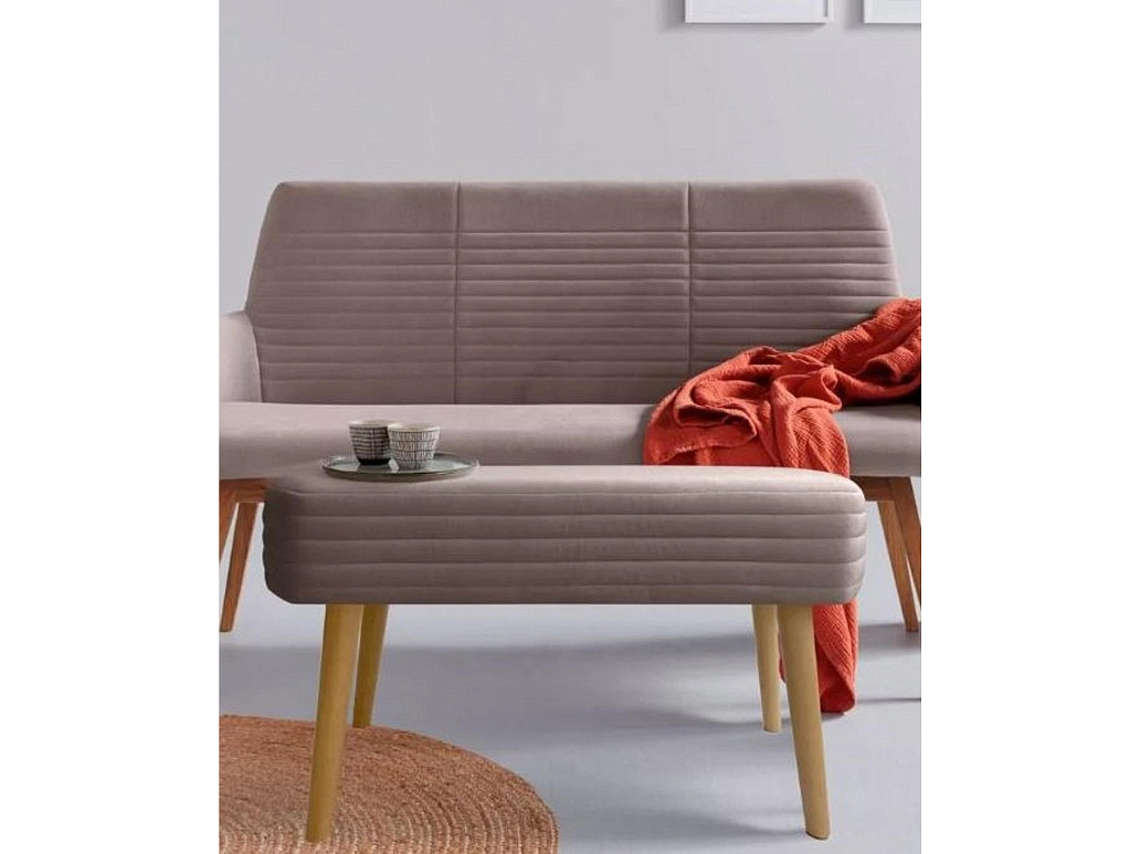 Банкетка А9ГС-2 Горизонт.Стежка/ узкая /№8 какао