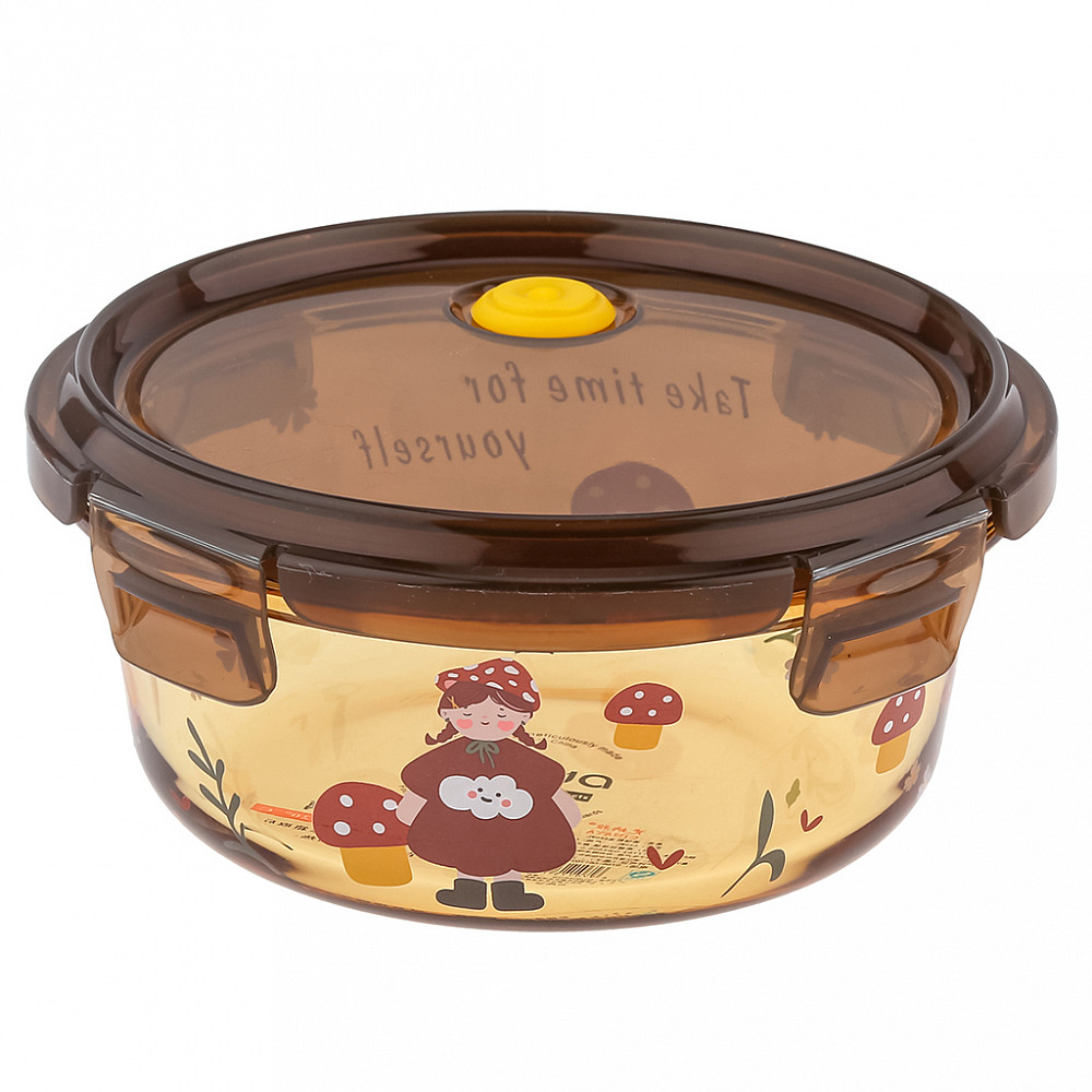 Контейнер ст "Машины мечты" 600мл д14,8см h6см  с/дек пл/кр с пароотв 409А 