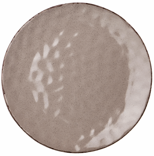 *Тарелка дес. 19см "Отражение" капучино