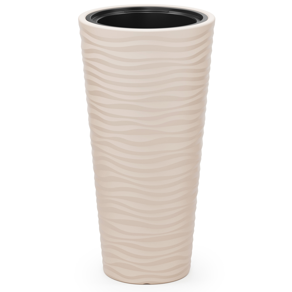 Кашпо Оазис 43л (со вставкой 10л)св.бежевый