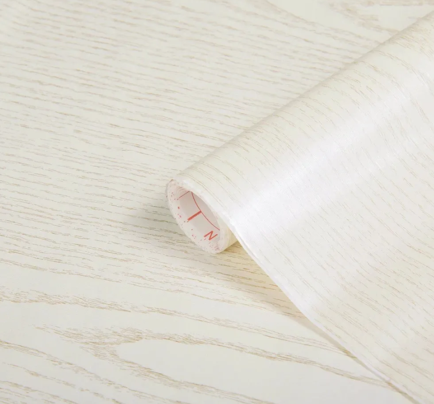 Пленка самокл. перламутрово-белое дерево 0,45см*2м 3460172