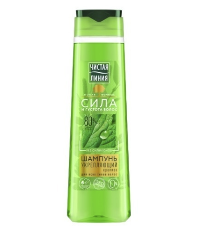 Шампунь Чистая линия Укрепляющий 400мл  67982281