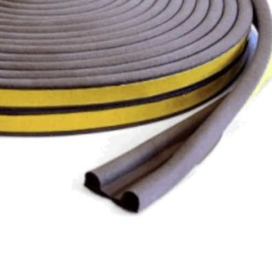 Уплотнитель д/окон Р-пр. (рез) на кл.осн кор. 10м 4WALLS/100