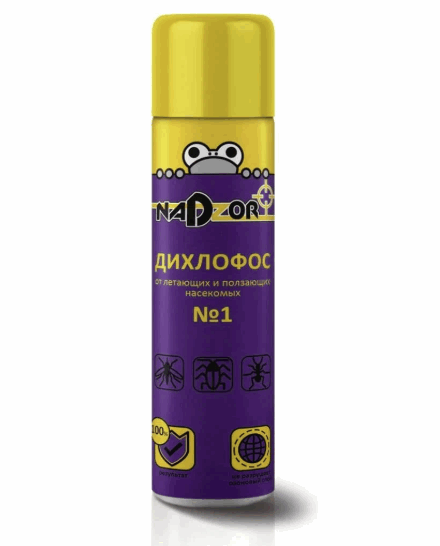 Дихлофос 200мл Nadzor DIH001N