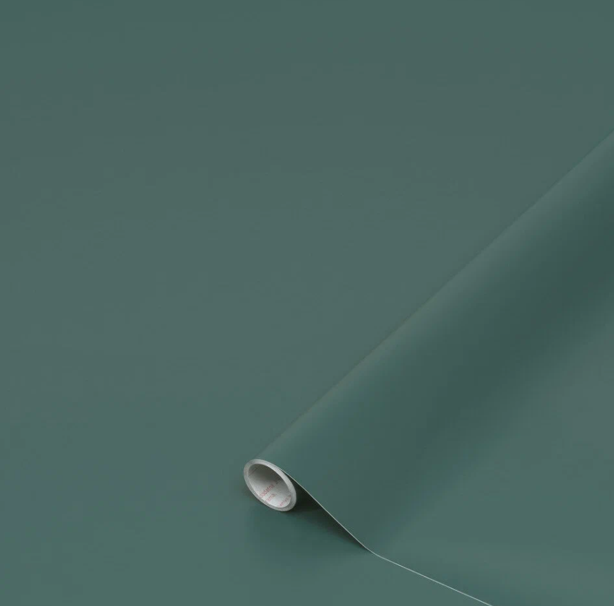 Пленка самокл. 8325-200 ш.0,67 Уни мат Маллард Сине-зеленый 