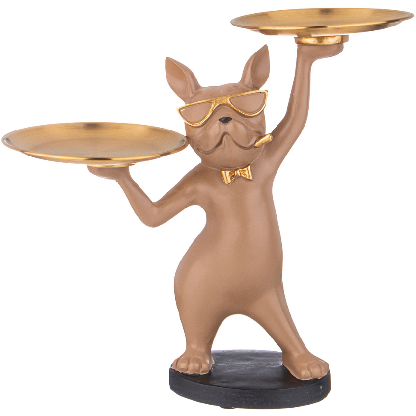 Подставка декор. д/мелочей Собака 21,5*12*28см  146-1735