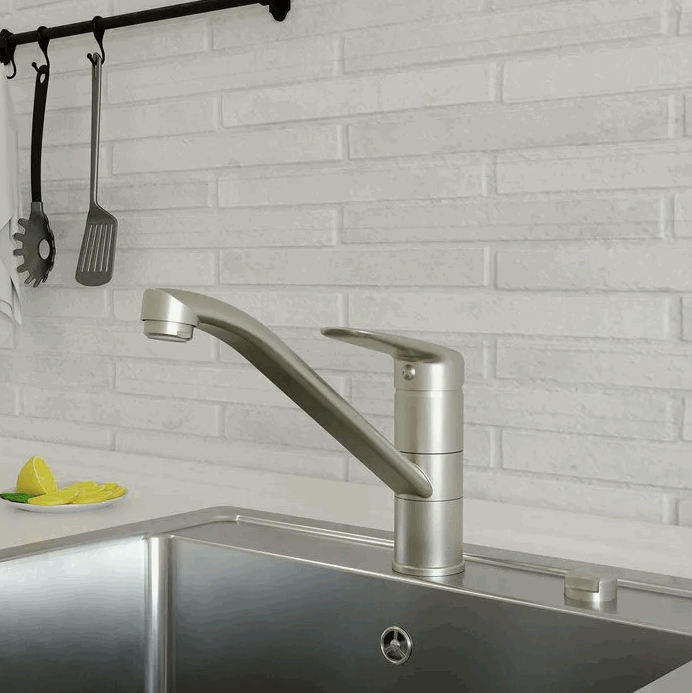 Смеситель д/кухни, сатин, Male, IDDIS, MALBN00i05