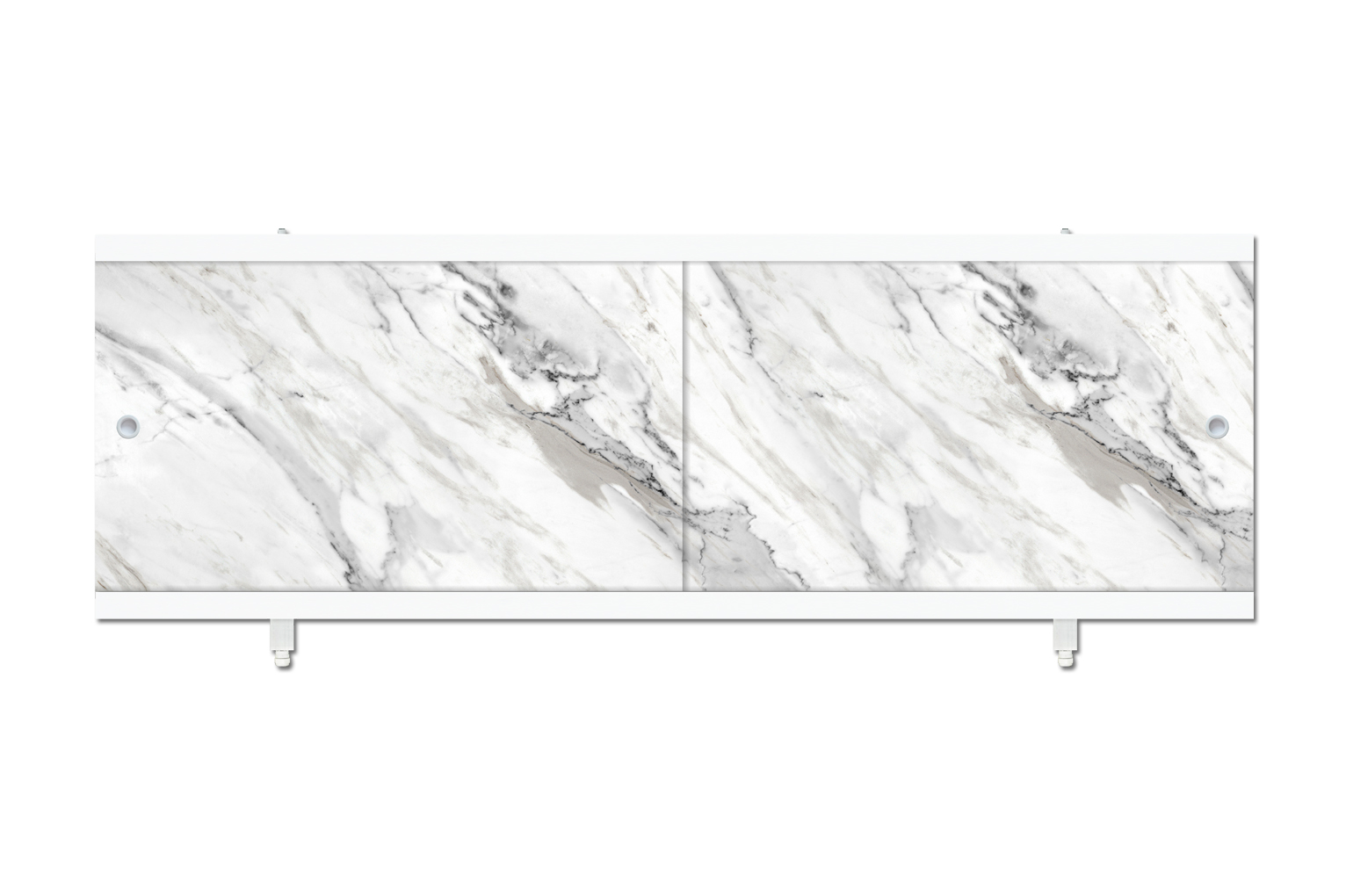 Экран под ванну 1,70 Ультралегкий Камень серый пластик. рама (Метакам)