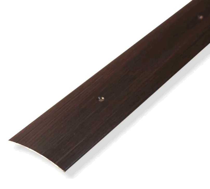 Стык широкий, 60мм, 0,9 орех темный