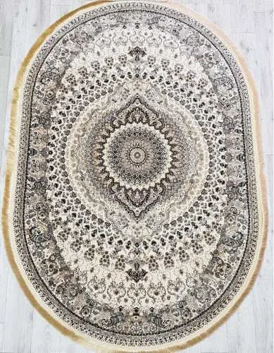 Ковер BAMBU 1,50*2,30 20058A CREAM / CREAM овал	